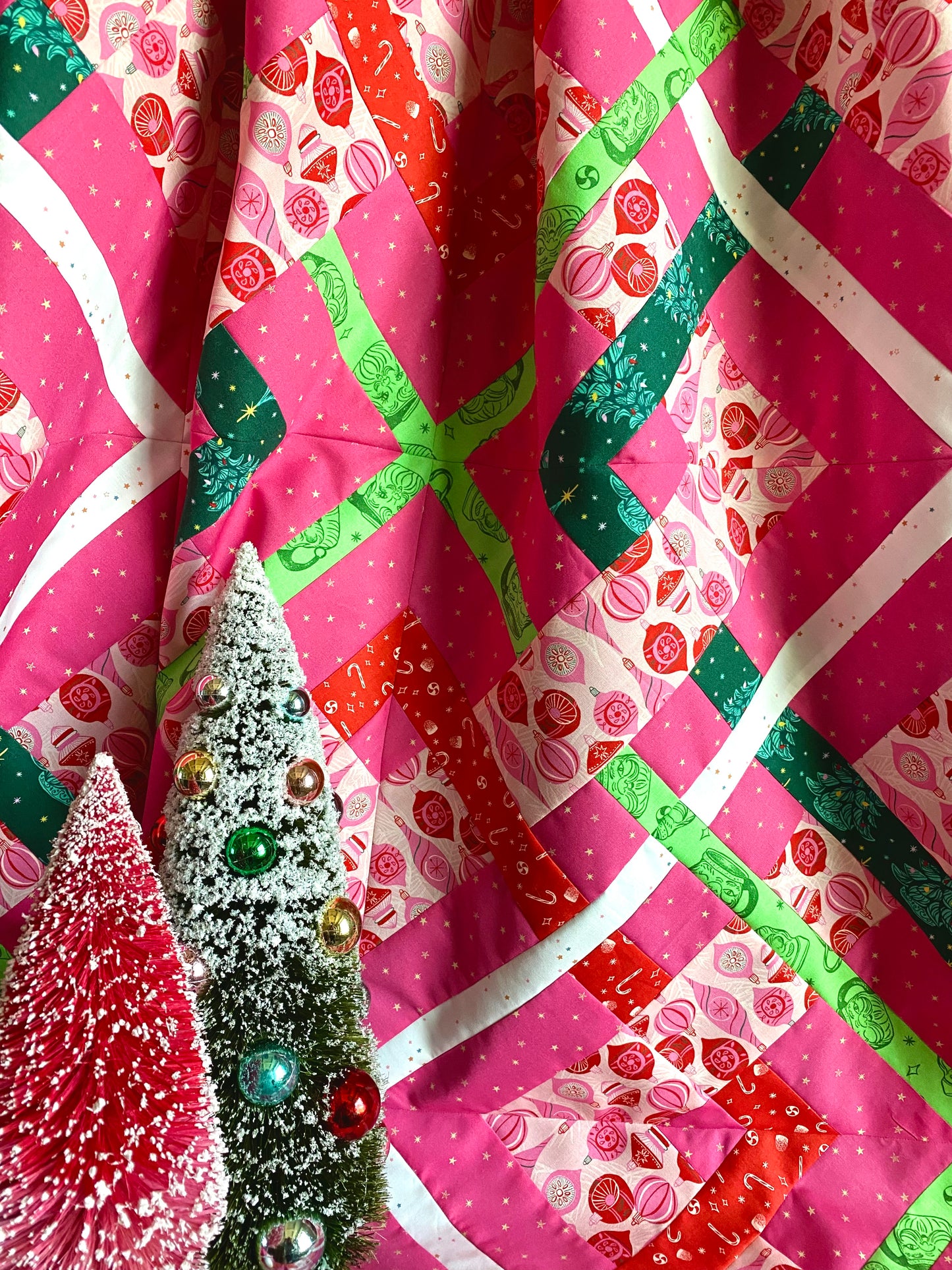 Ribbon Dance Printed Pattern