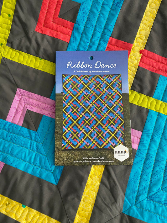 Ribbon Dance Printed Pattern